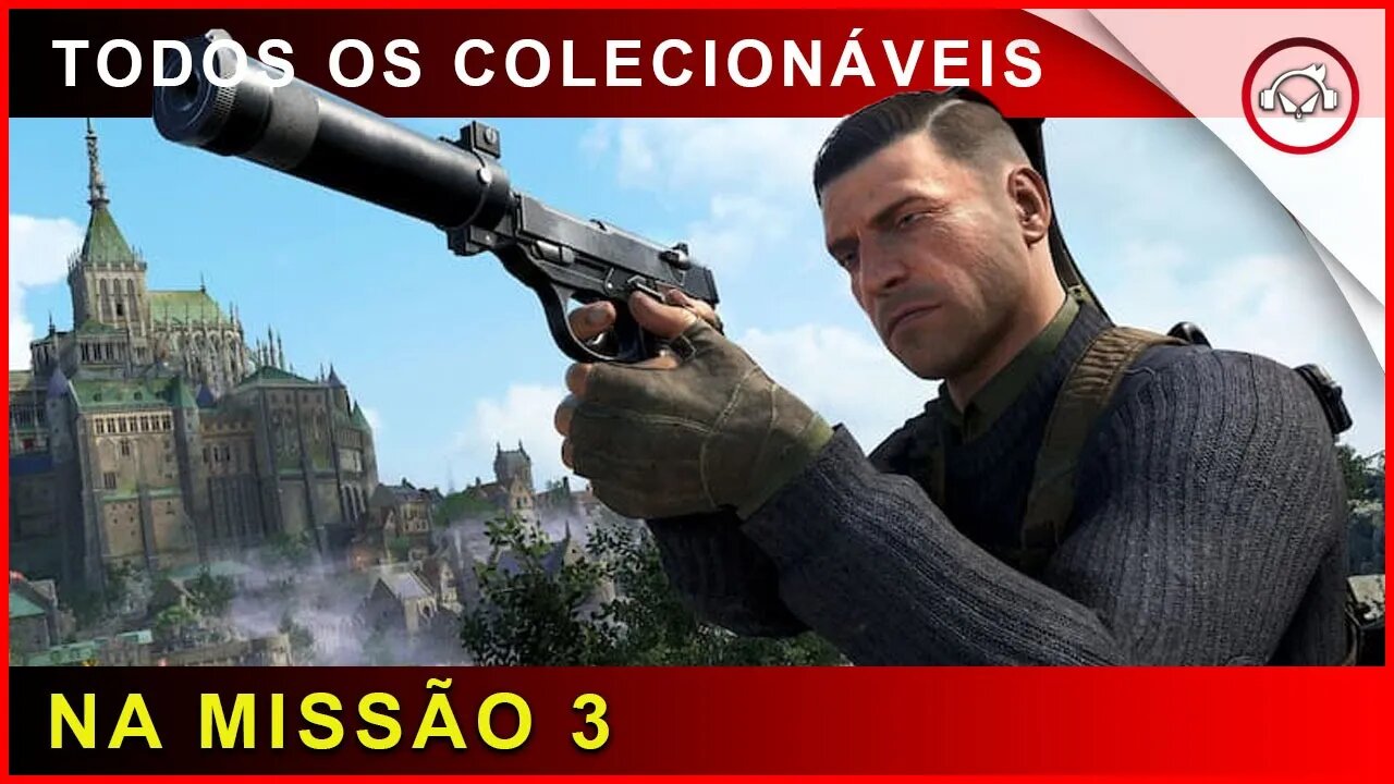 Sniper Elite 5 , Localização de todos os colecionáveis na nissão 3 | Super-dica