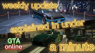 GTA Online Weekly Update explained in under a minute