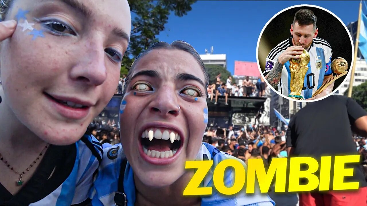 Zombies on the Streets of Buenos Aires, Argentina! ⚽️ Winning FIFA WORLD CUP 🏆 (Qatar 2022) 🇦🇷