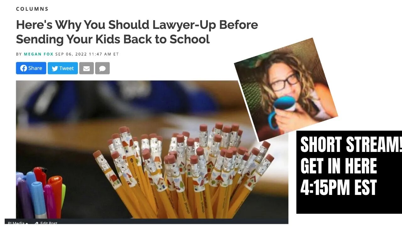 The Short Stream! Back-To-School Tool You Need...LAWYERS!