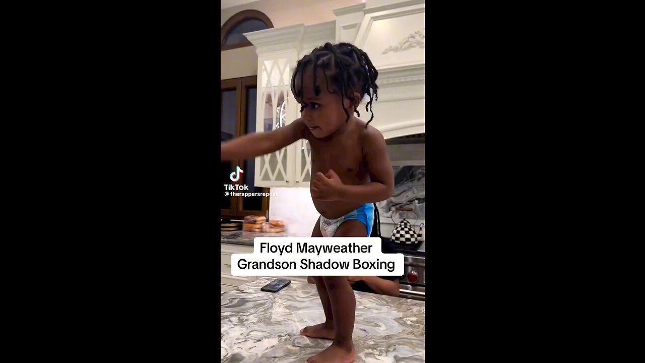 Floyd mayweather’s grandson