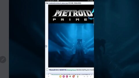 metroid prime trailer leak coming 2 months