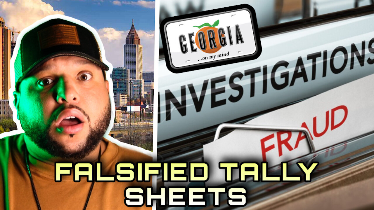 Georgia Falsified Tally Sheets 850-0 Votes Huge Problems Forensic Audit Next