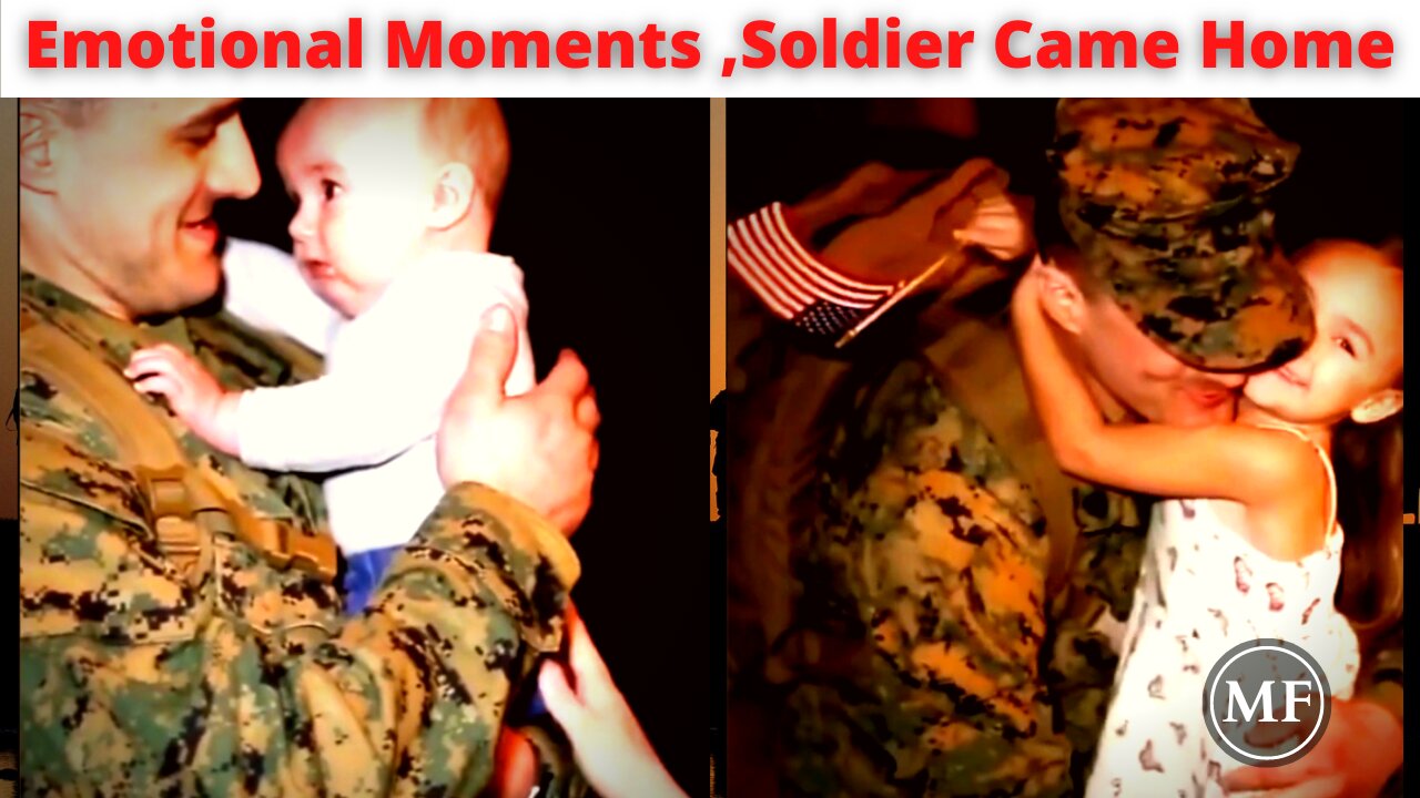 Emotional Moments ,Soldier Came Home