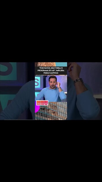 😱 OSCAR MARONI CHOCA BANCADA DO MORNING SHOW COM PEDIDO #shorts