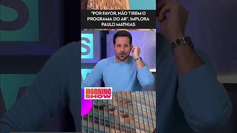 😱 OSCAR MARONI CHOCA BANCADA DO MORNING SHOW COM PEDIDO #shorts