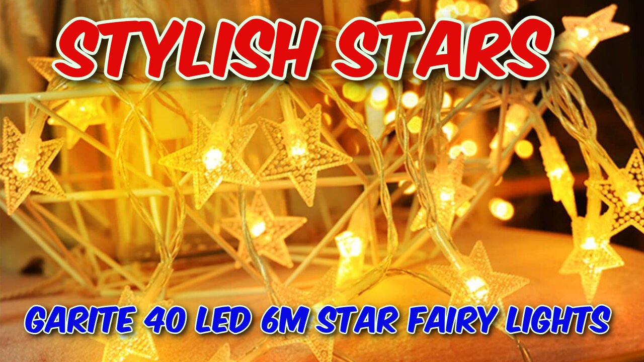 GARITE 40 LED 6M Star Fairy Lights