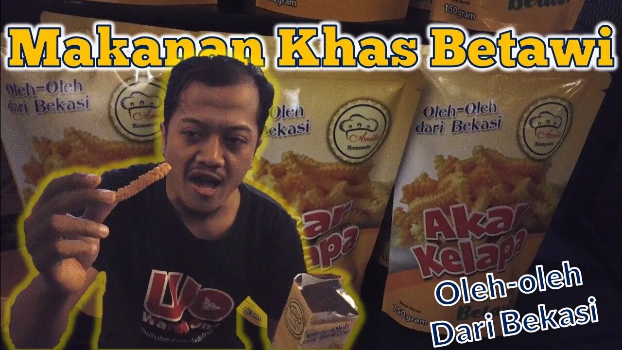 Oleh-oleh Dari Bekasi, Akar Kelapa Makanan Khas Betawi