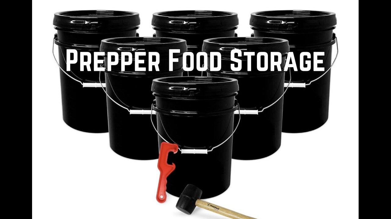 Prepper Food Storage