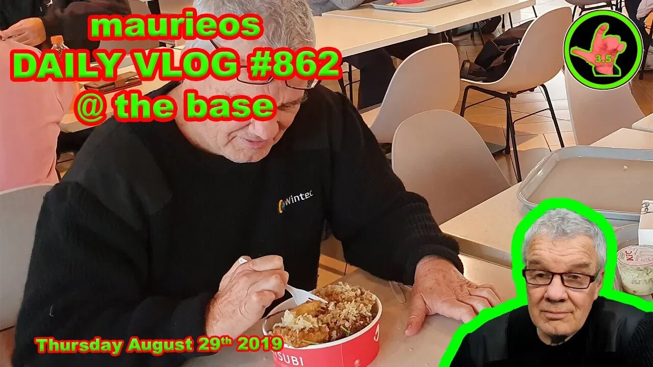 maurieos DAILY VLOG @ the base