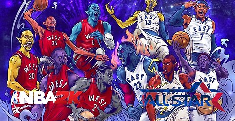 NBA2K ALL-$TAR GAME: EAST vs WEST