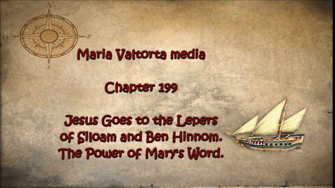 Jesus Goes to the Lepers of Siloam and Ben Hinnon. The Power of Mary's Word.