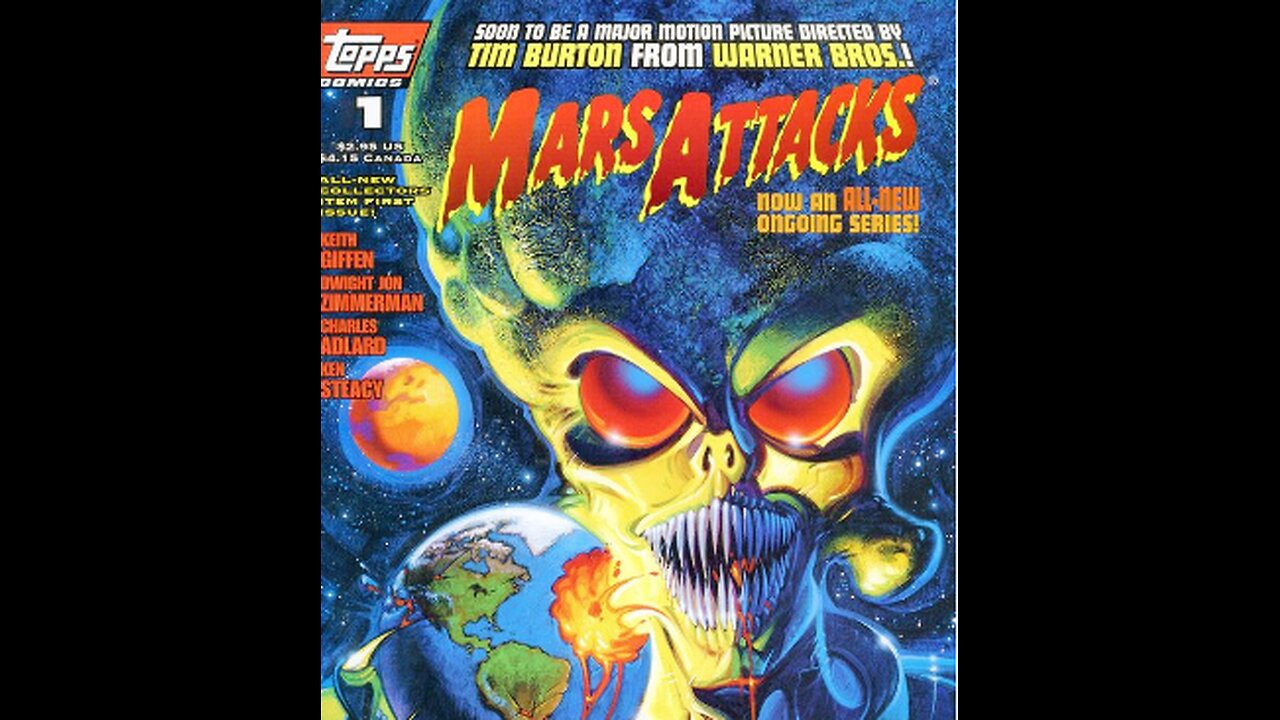 Mars Attacks Comic Book Collection