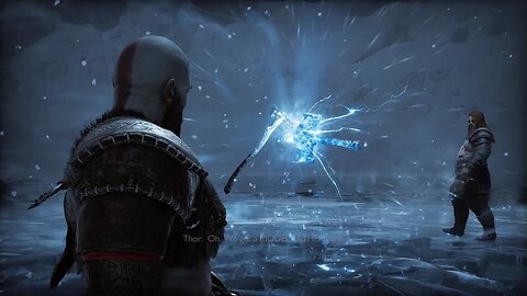 Kratos Vs Thor-God Of War Ragnarok