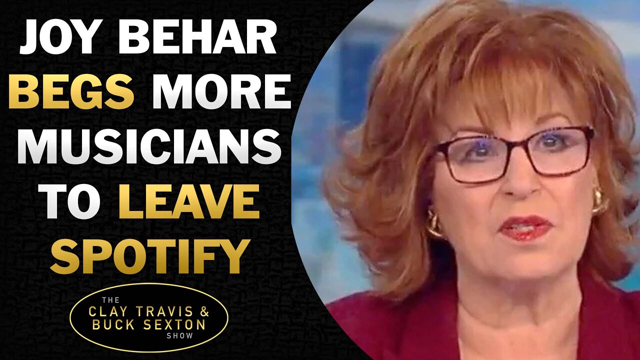 Joy Behar Begs More Musicians to Protest Spotify