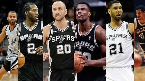 TOP FIVE SAN ANTONIO SPURS OF ALL TIME