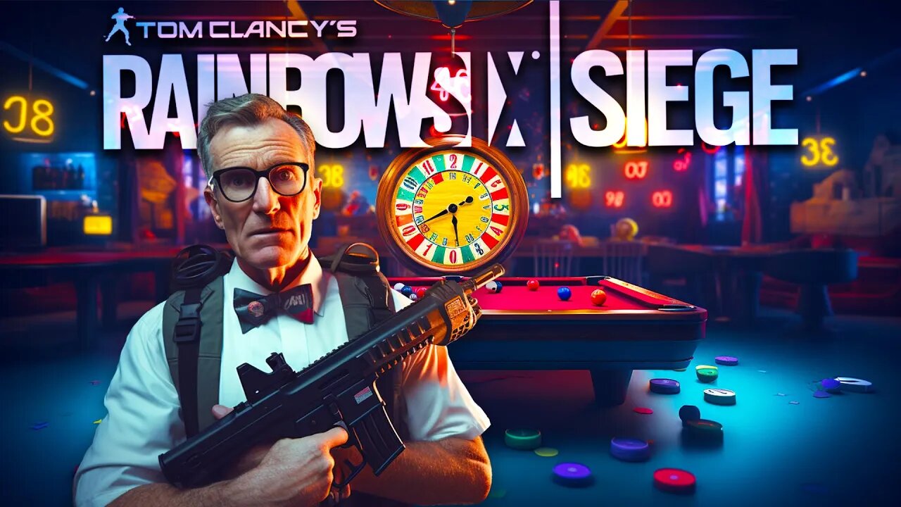 RAINBOW 6 SEIGE Funny Moments - BILL NYE THE SCIENCE GUY, Playing Pool, and Killing Clocks