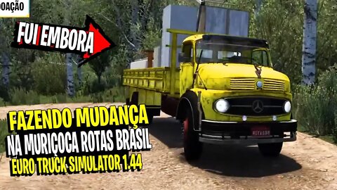 ▶️RONALDO FOI EXPULSO DE CASA PELA ESPOSA - MAPA ROTAS BRASIL ETS2 1.44 TRECHOS DE LIVE