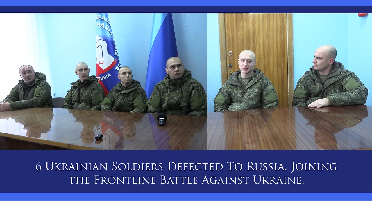 Bold Ukrainian Soldiers Defect To Russia, Joining the Frontline Battle Against Ukraine!