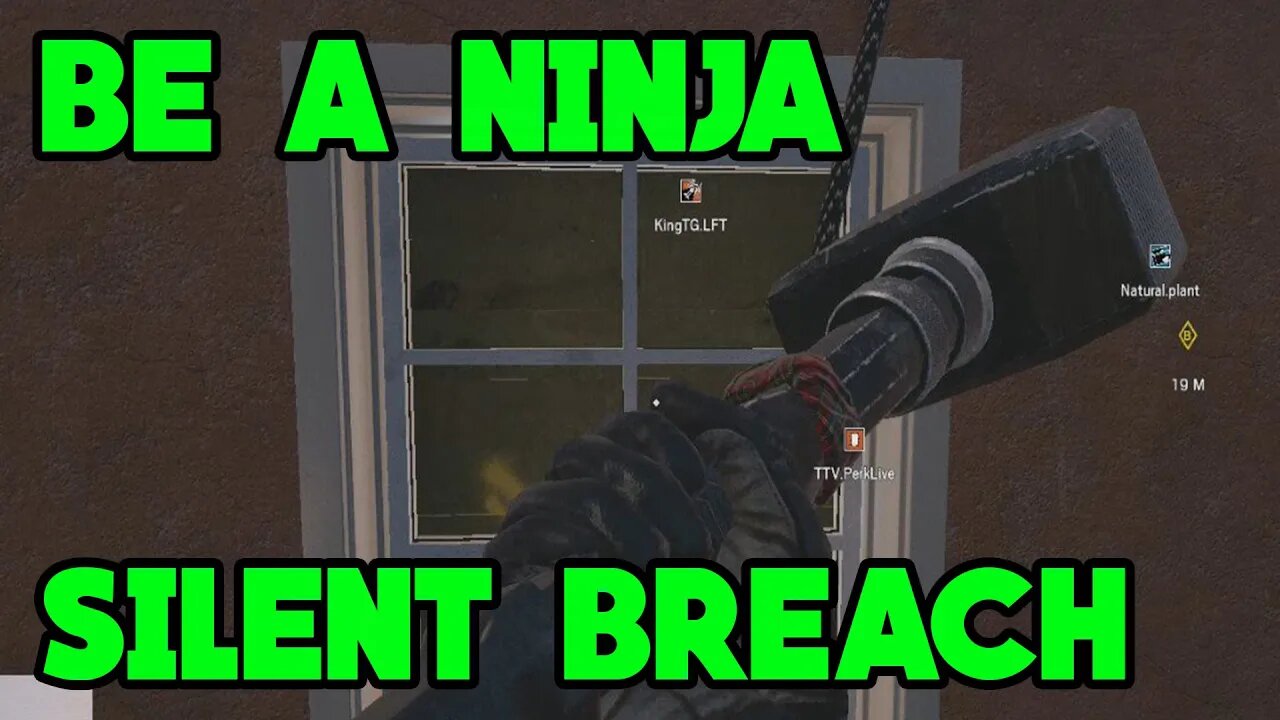 Become A Pro - Silent Breach Tactic - Rainbow Six Siege Gameplay