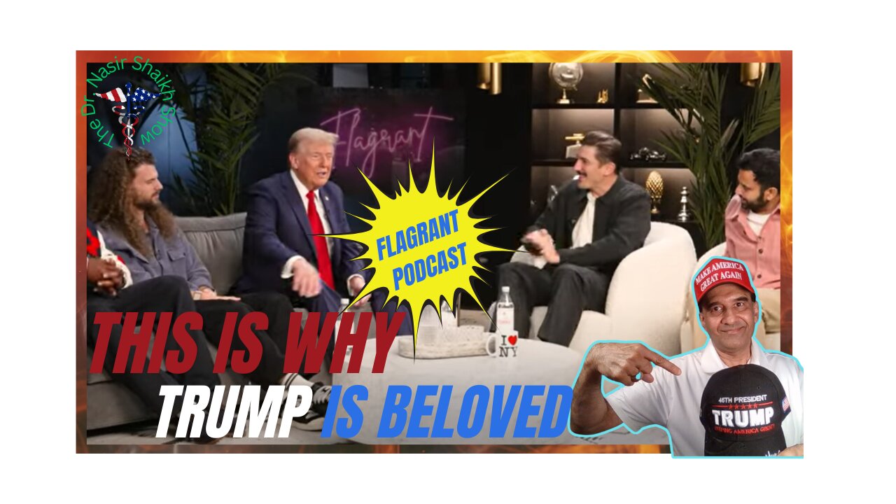 Trump Interview Goes VIRAL on Flagrant Podcast Andrew Schulz - TRUMP ABSOLUTELY NAILED It