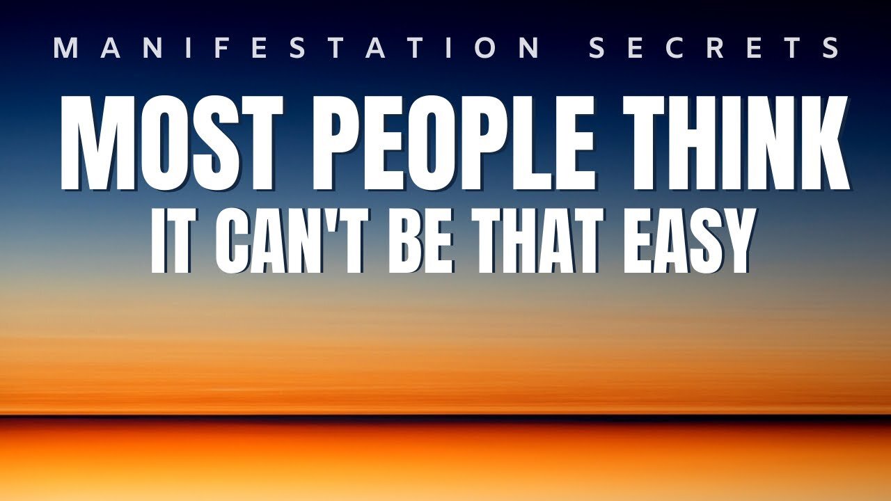 Most People Can't Believe How Easy Manifestation is | Neville Goddard | Law Of Attraction (LOA)