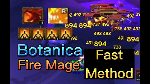 fire mage botanica FAST METHOD 170+ mobs/run - GOLD FARM WOTLK