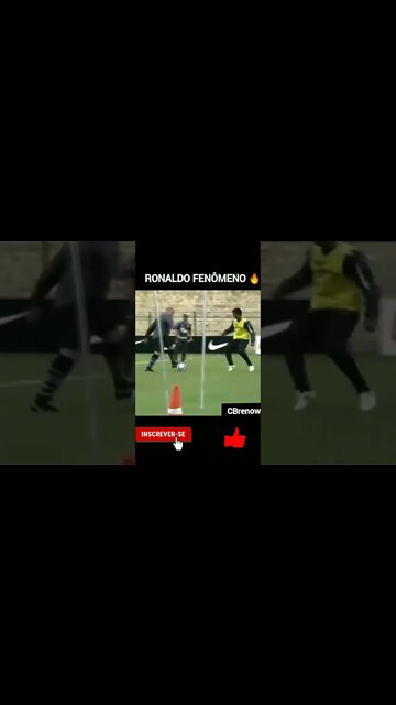 RONALDO FENÔMENO QUASE APOSENTADO E HUMILHANDO NO TREINO