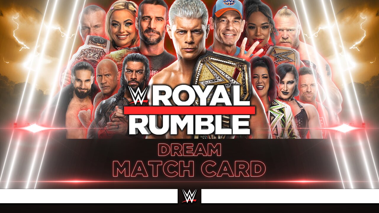 WWE Royal Rumble 2025 - Dream Card