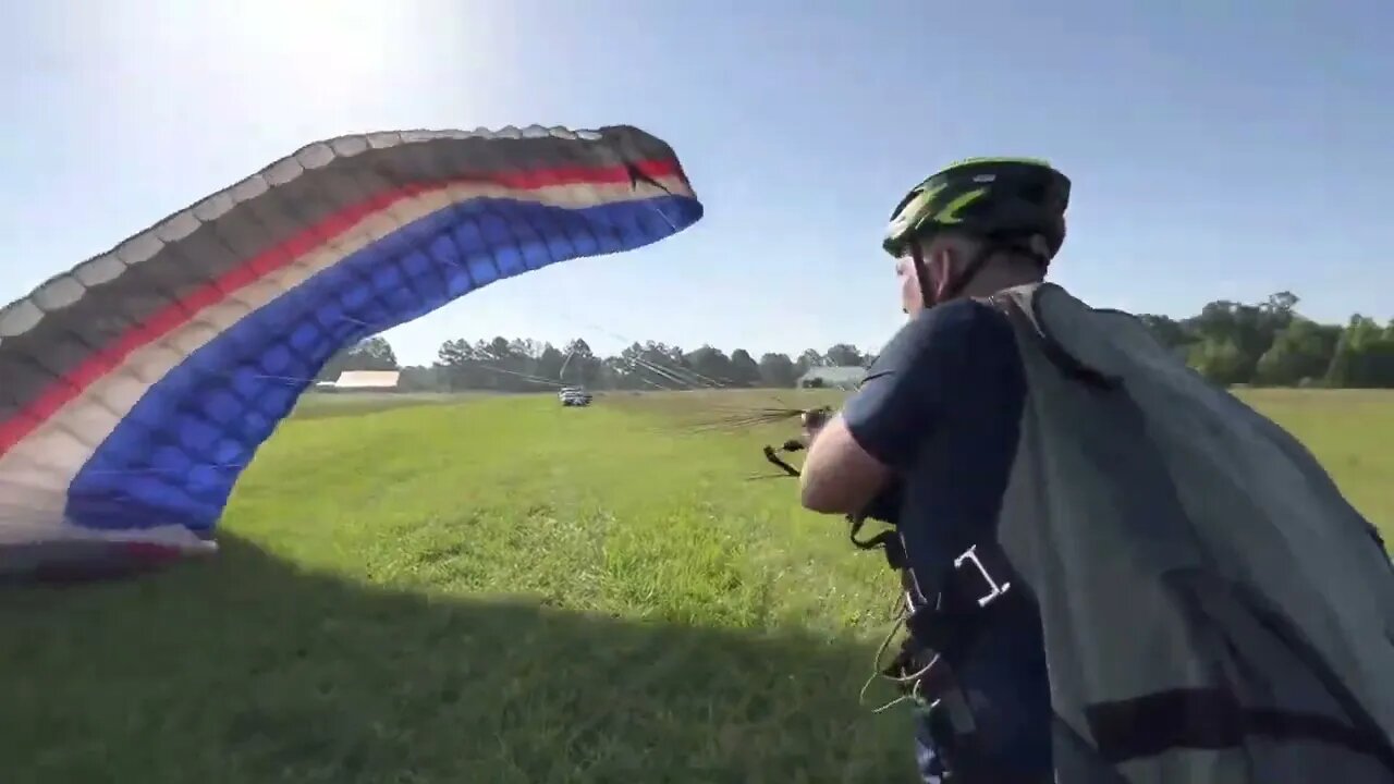 Day 1 - Paramotor Training at Paramotor Arkansas flight school