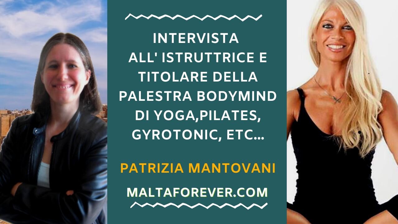 COMBATTERE STRESS E ANSIA CON YOGA E PILATES: L'ISTRUTTRICE PATRIZIA MANTOVANI