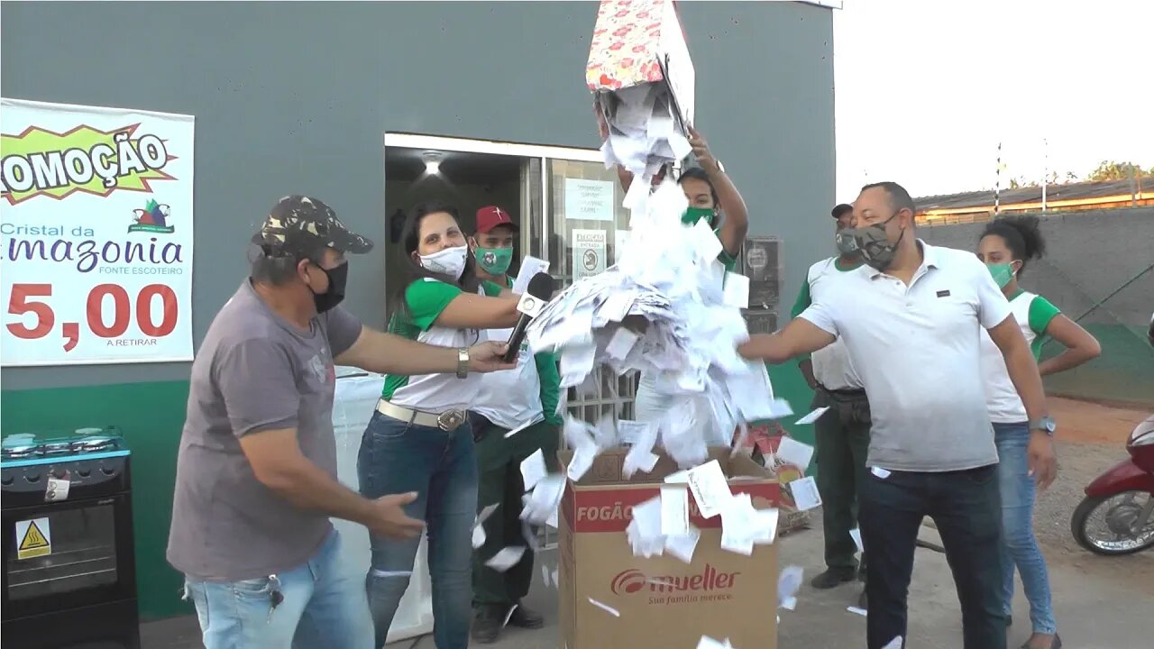 Sorteio de Prêmios da Só Gás Liquigás em Alta Floresta RO