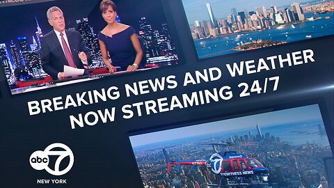 LIVE ABC7 New York 24/7 Eyewitness News Stream