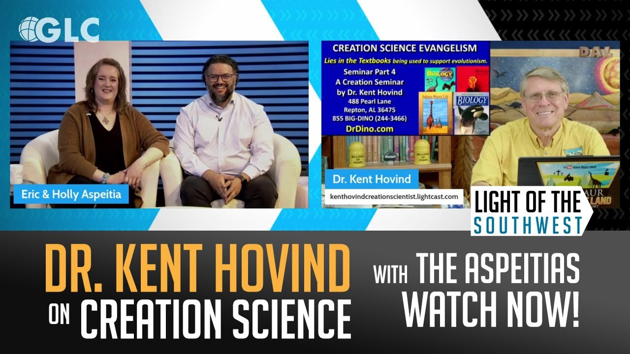 Dr. Kent Hovind on Creation Science on "Light of the Southwest" (Ep. 2024-12)