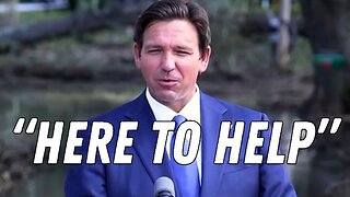 "I'm from the Government and I'm Here to Help": DeSantis Quotes Ronald Reagan During Update