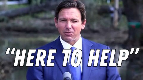 "I'm from the Government and I'm Here to Help": DeSantis Quotes Ronald Reagan During Update