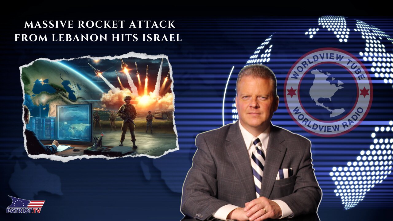 Live From Israel as Massive Rocket Attack from Lebanon Hits Israel as They Prepare for Massive War with Hezbollah