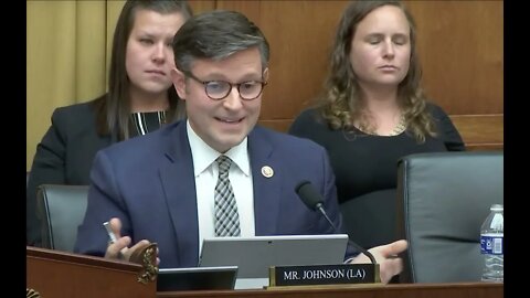 Congressman Johnson's remarks during a House Judiciary Committee Hearing