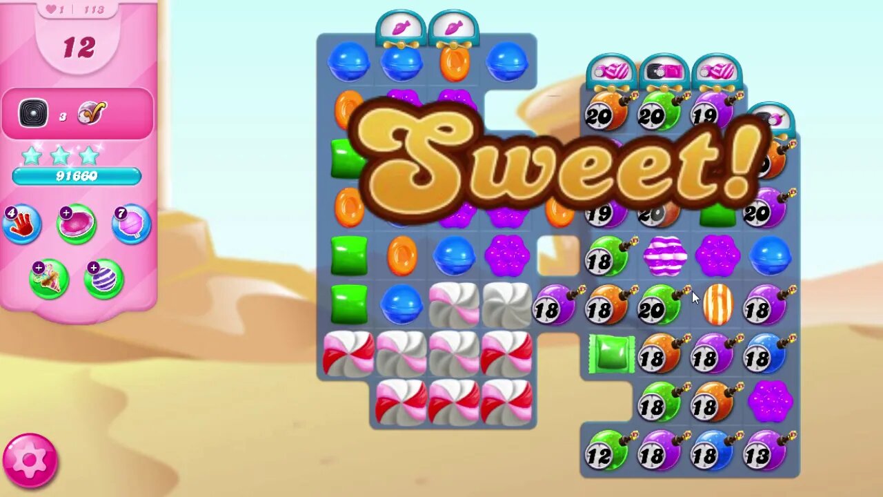 Candy Crush Saga Level 113
