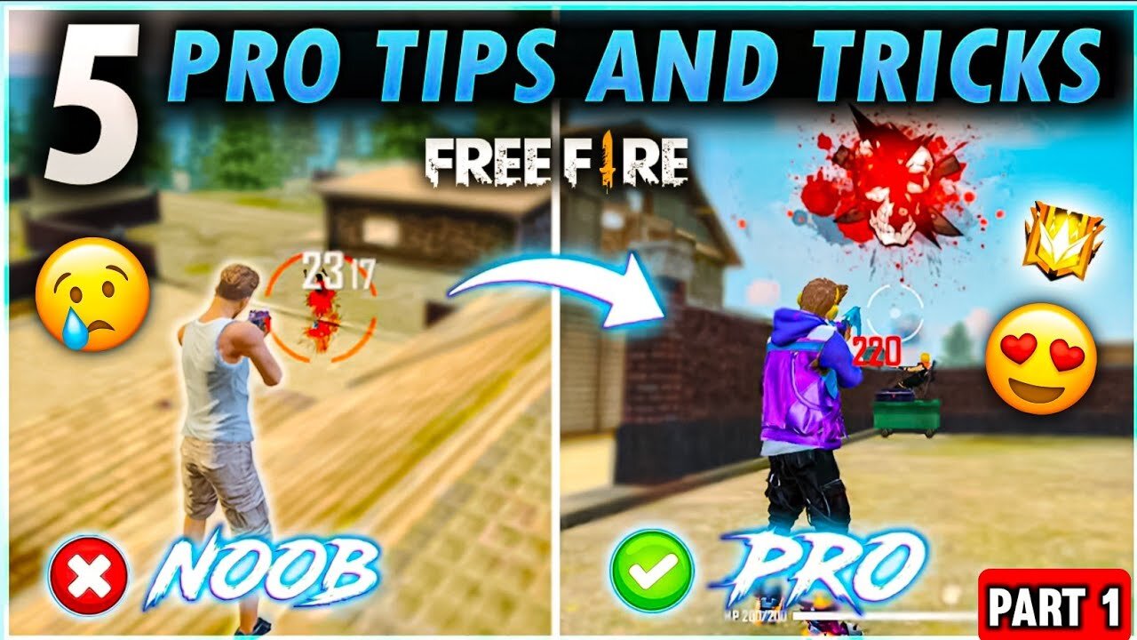 Top 5 Free Fire Tips And Tricks😍|Best Tips And Tricks For Free Fire Br Rank 2023|Bot Sanju