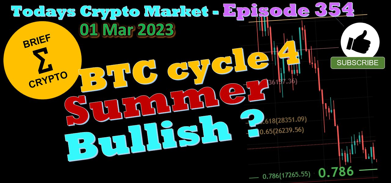 BriefCrypto -THE BIG EVENT - Crypto Summer - BULLISH? - The Days Crypto Market in LESS than 20 MIN