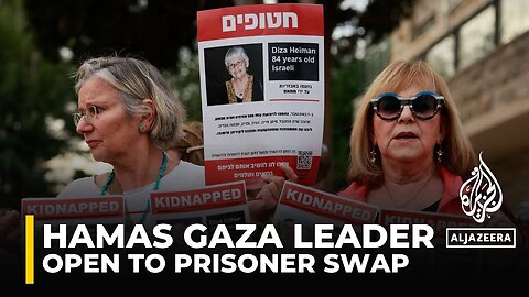 Hamas Gaza leader says he is willing to exchange all Israeli captives for all Palestinian prisoners