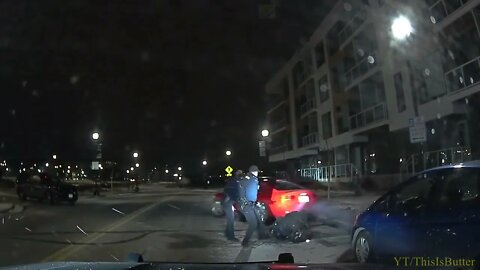 Oak Creek officers injured as suspect flees during welfare check