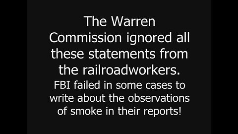 Hidden Evidence of Railroad Workers Interviews Proves, Maybe 2 shooters Killed J.F.K.? Can Conspiracy Theories Be True?