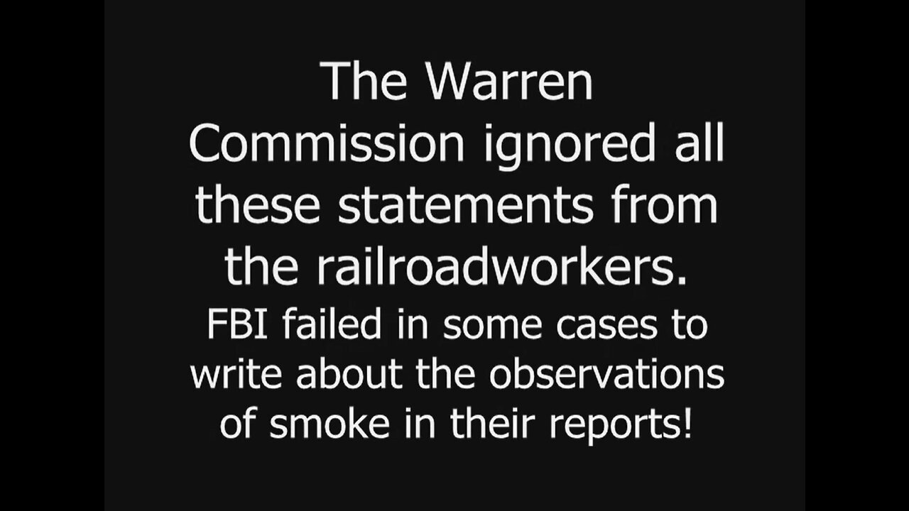 Hidden Evidence of Railroad Workers Interviews Proves, Maybe 2 shooters Killed J.F.K.? Can Conspiracy Theories Be True?