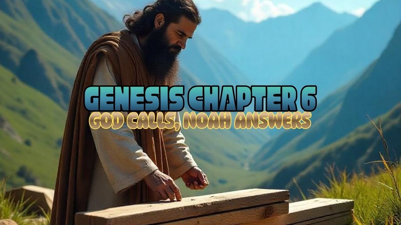 Genesis Chapter 6 Bible Study, Noah's Faith On Display