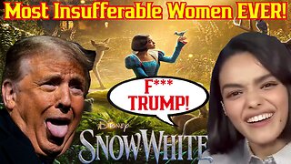 Disney Snow White Star Goes On Unhinged Rant After Trump Election! "F*** TRUMP!" Rachel Zegler