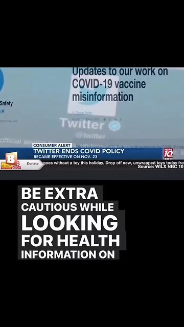 MSM in unison: "Be extra cautious while looking for health information in the Twitter verse"