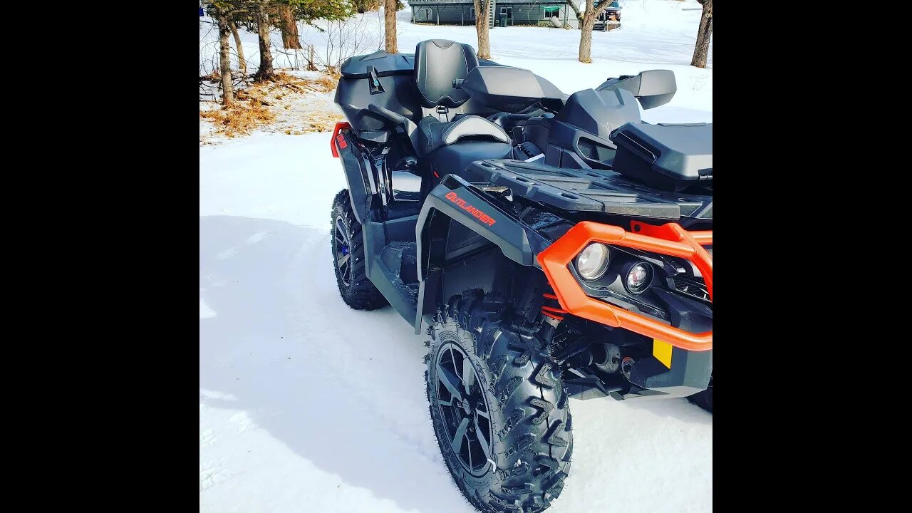 Can-am Outlander max 850 & Polaris XP1000 New Brunswick backcountry trails Ride