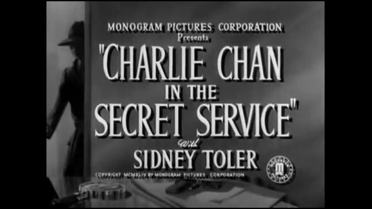 Charlie Chan in the Secret Service (1944) starring Sidney Toler